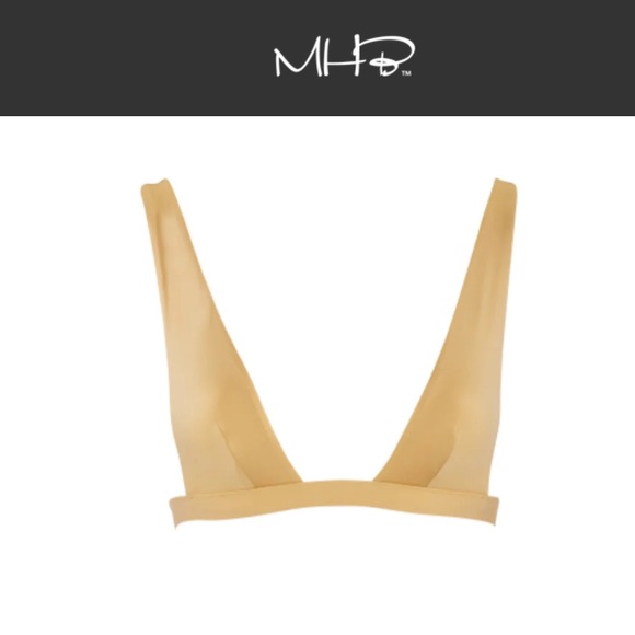 Monica Hansen Gold Bikini Set - Picture 2 of 12